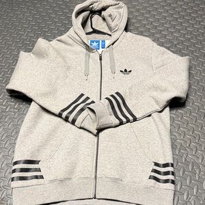 Adidas Blue Label Gray Hoodie